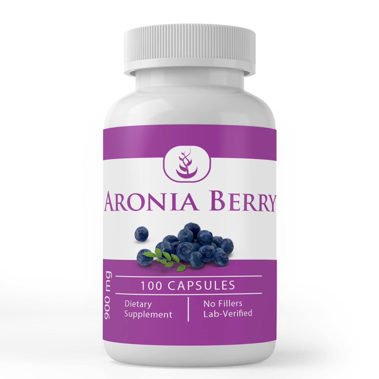 Aronia Berry Extract Capsules (Chokeberry) – 100 Count | Pure Original Ingredients