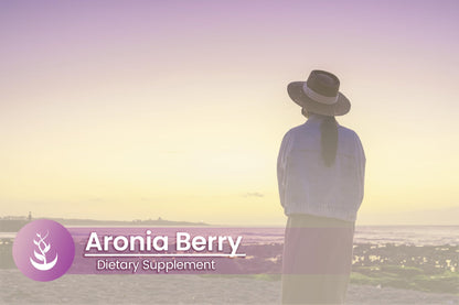 Aronia Berry Extract Capsules (Chokeberry) – 100 Count | Pure Original Ingredients