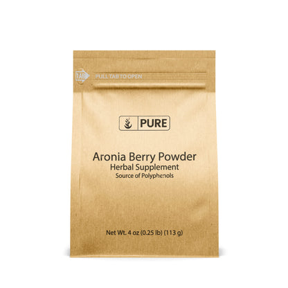 Aronia Berry Powder (4 oz) – Pure Original Ingredients, No Additives or Fillers