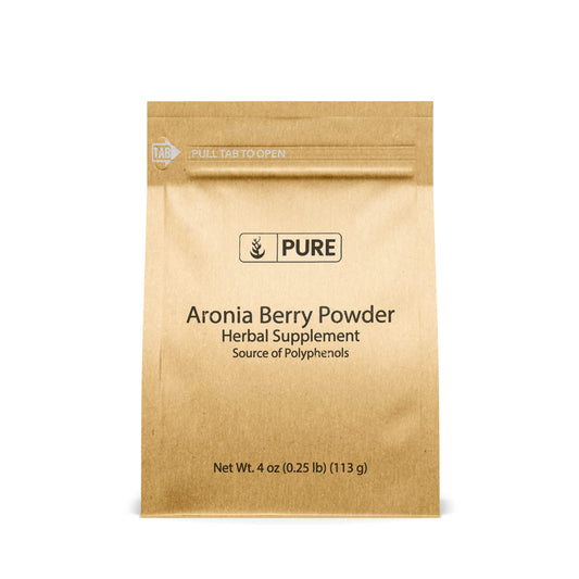 Aronia Berry Powder (4 oz) – Pure Original Ingredients, No Additives or Fillers BritishVita | Premium UK Vitamins & Wellness Supplements