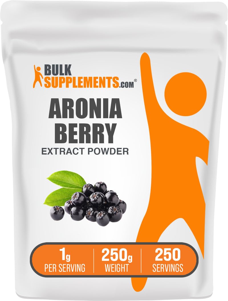 Aronia Extract Powder – Aronia Berry (Chokeberry) Supplement | 250 g | Gluten Free