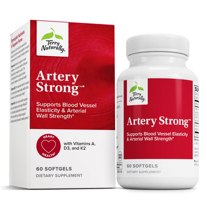 Terry Naturally Artery Strong — Cardio Health & Vascular Elasticity (60 Softgels)