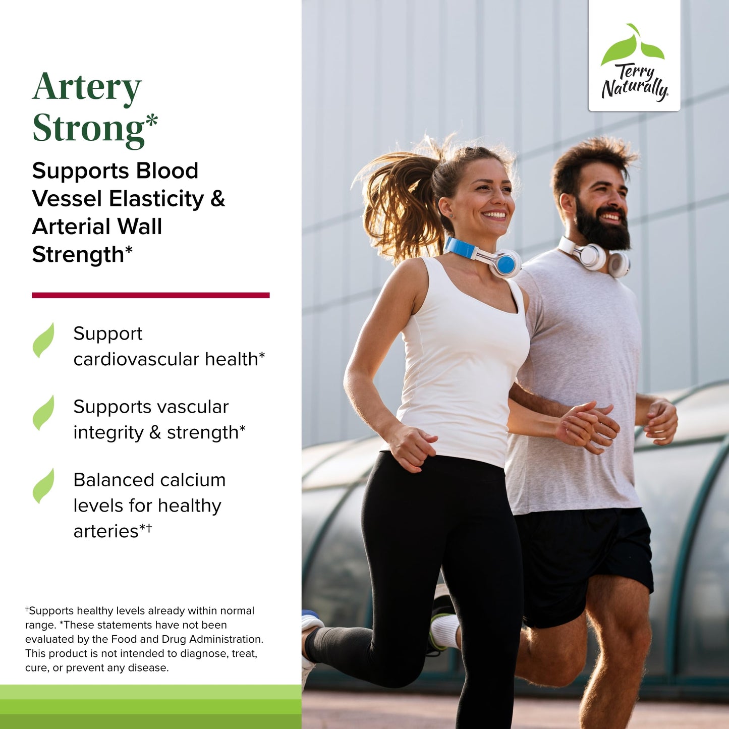 Terry Naturally Artery Strong — Cardio Health & Vascular Elasticity (60 Softgels)