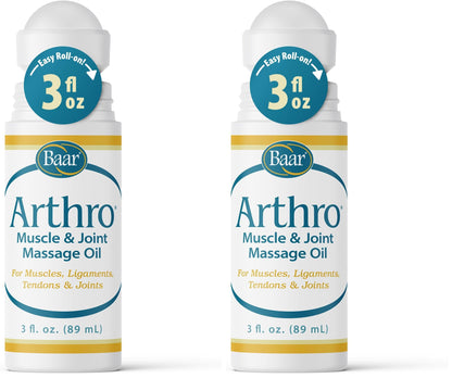 Arthro Muscle & Joint Masssage Oil Roll-On – 3 fl oz x2