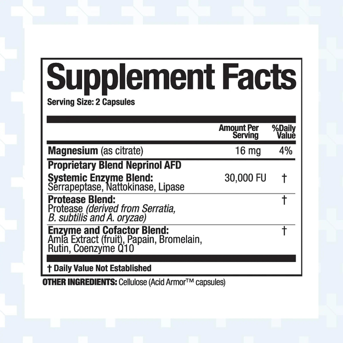 Arthur Andrew Medical Neprinol AFD - Multi Enzyme Blend with Serrapeptase & Nattokinase (300 Count) BritishVita | Premium UK Vitamins & Wellness Supplements