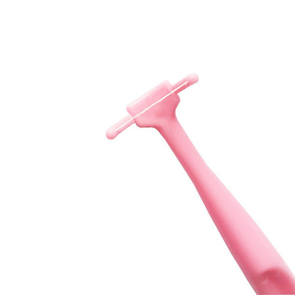 Artibetter Reusable Floss Holder Pink – 20 Refill Heads, Dental Flosser