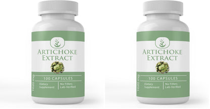 PURE ORIGINAL INGREDIENTS Artichoke Extract (100 Capsules) Pack of 2 | No Additives or Fillers | Lab Verified