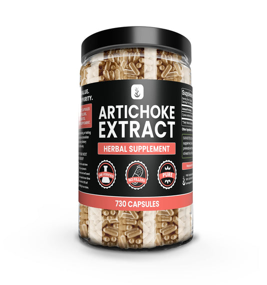 Artichoke Extract Capsules – Pure Original Ingredients, 730 Caps, No Fillers, Lab Verified BritishVita | Premium UK Vitamins & Wellness Supplements