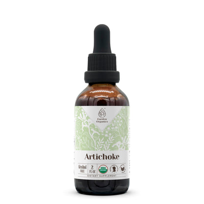Artichoke USDA Organic Alcohol-Free Extract - High-Potency Tincture (2 oz)