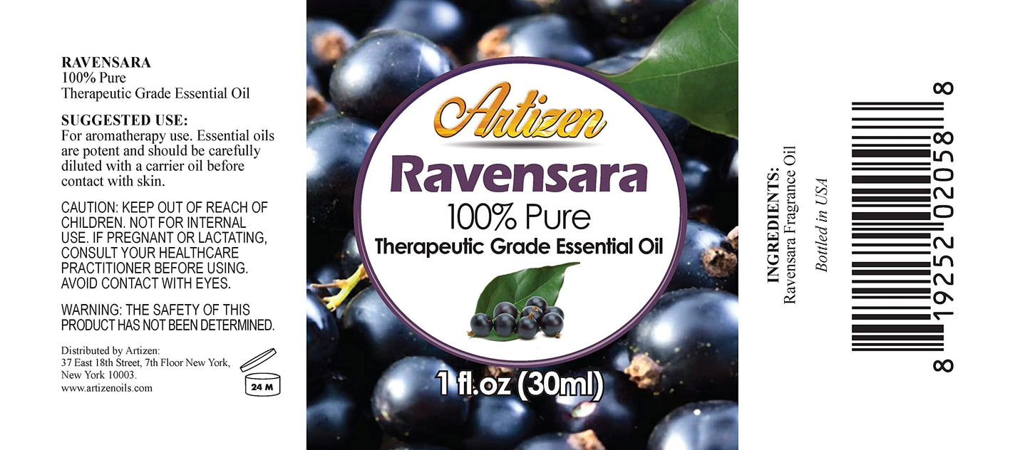 Artizen Ravensara Essential Oil 30ml (1 fl oz) – 100% Pure & Natural