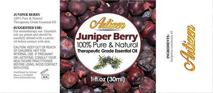 Artizen Juniper Berry Essential Oil – 30ml (1 Fl Oz) Therapeutic Grade | 100% Pure