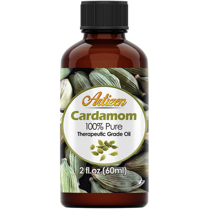 Cardamom Essential Oil 2oz by Artizen – 100% Pure