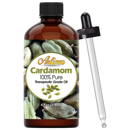 Artizen Cardamom Essential Oil - 4oz | 100% Pure