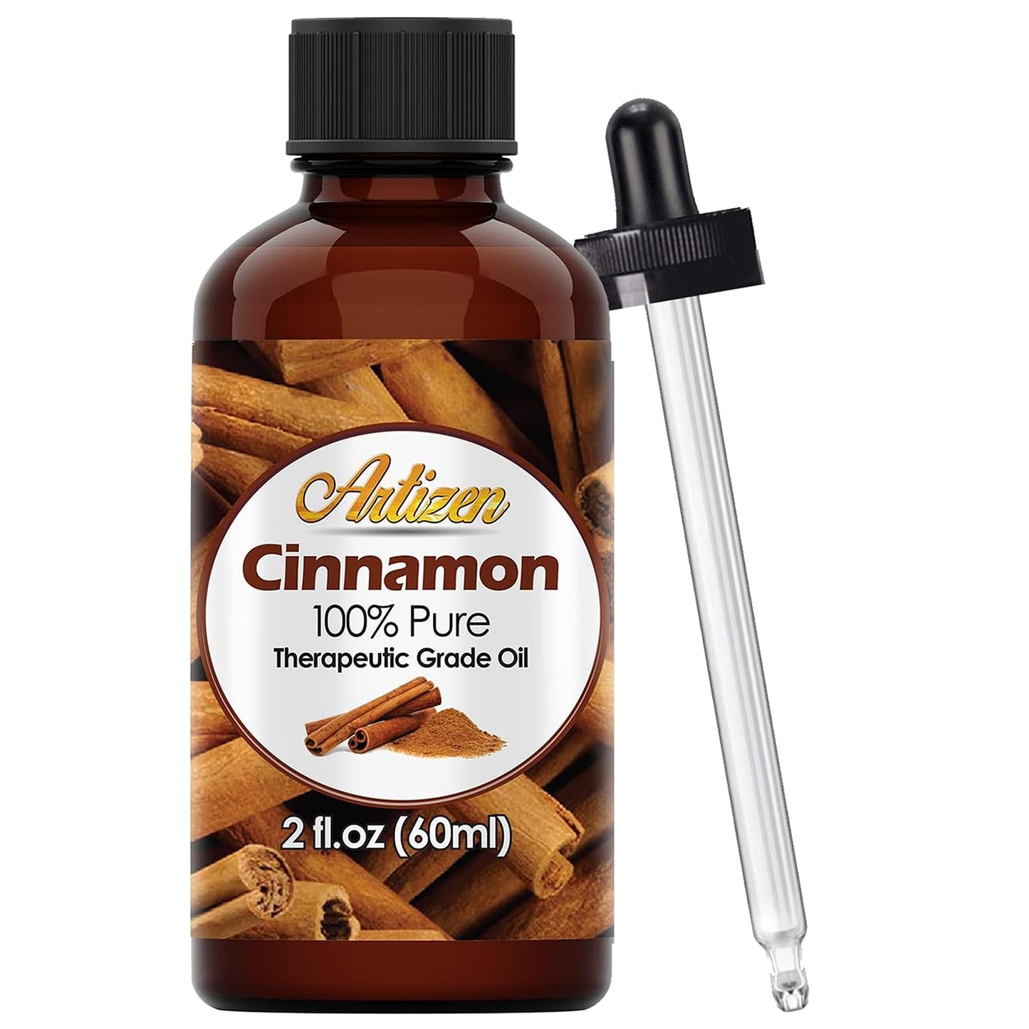 Artizen Cinnamon Essential Oil - 2 oz | 100% Pure, Undiluted