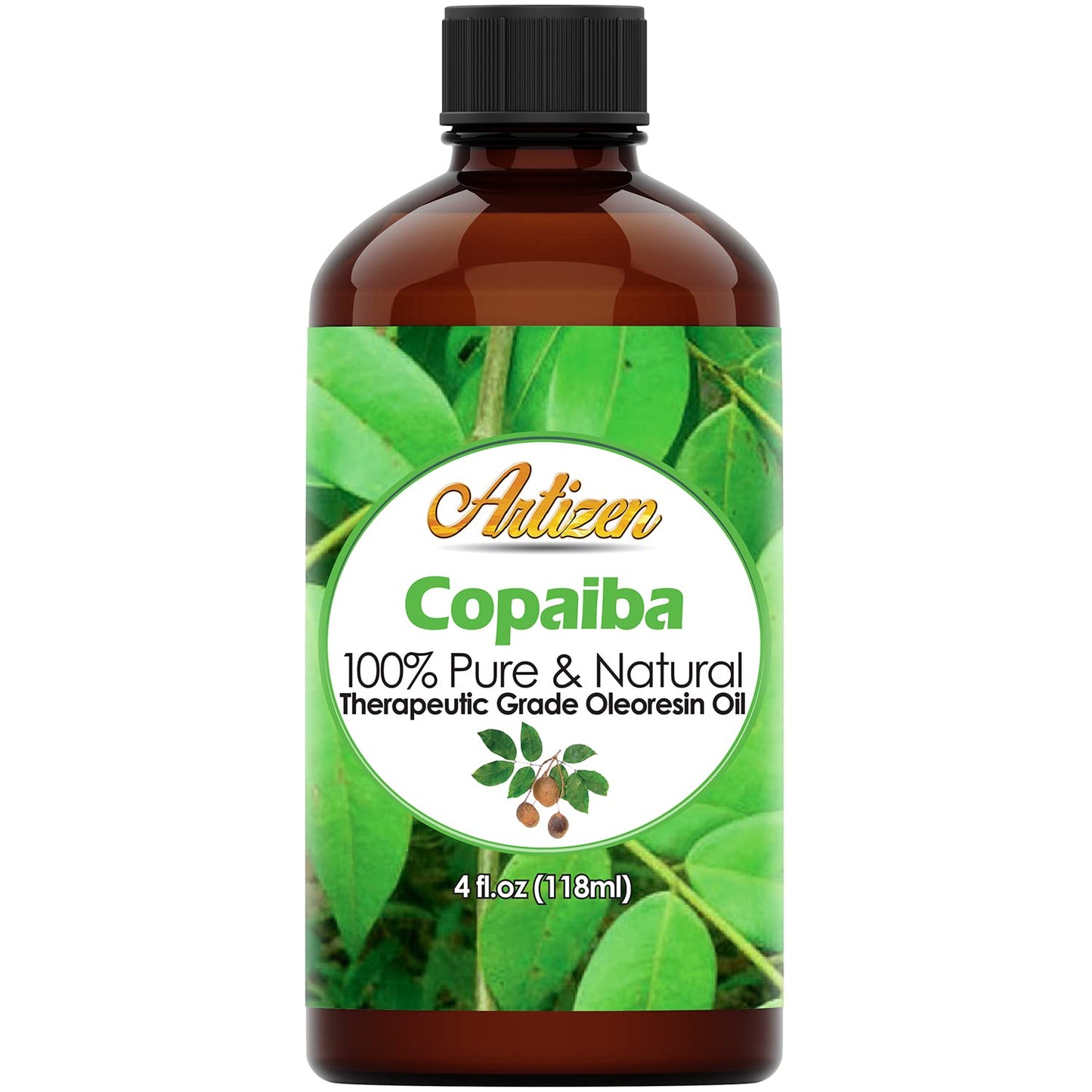 Artizen 4oz Copaiba Essential Oil - 4 fl oz | 100% Pure