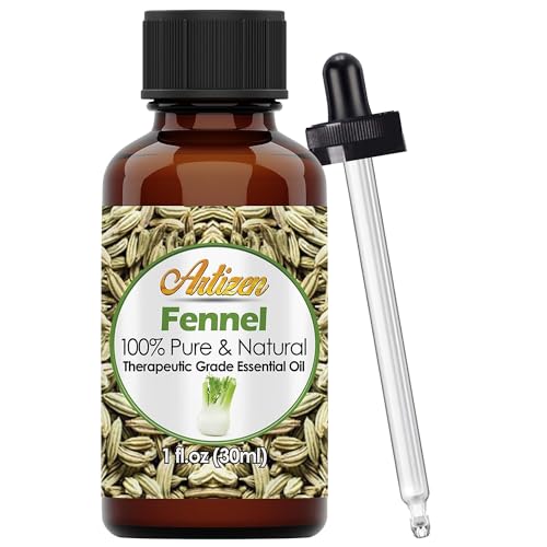 Artizen 30ml Fennel Essential Oil – 1 Fluid Ounce | 100% Pure & Natural