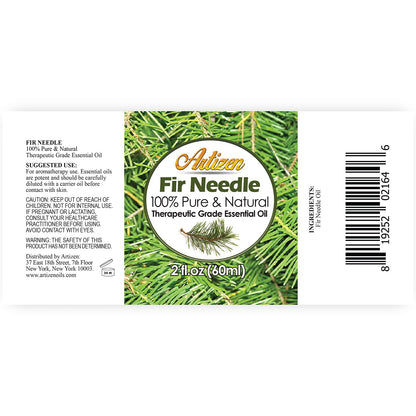 Artizen Fir Needle Essential Oil 2oz – 100% Pure & Natural