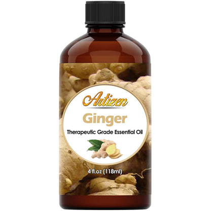 Artizen Ginger Essential Oil 4oz | 100% Pure Ginger Oil