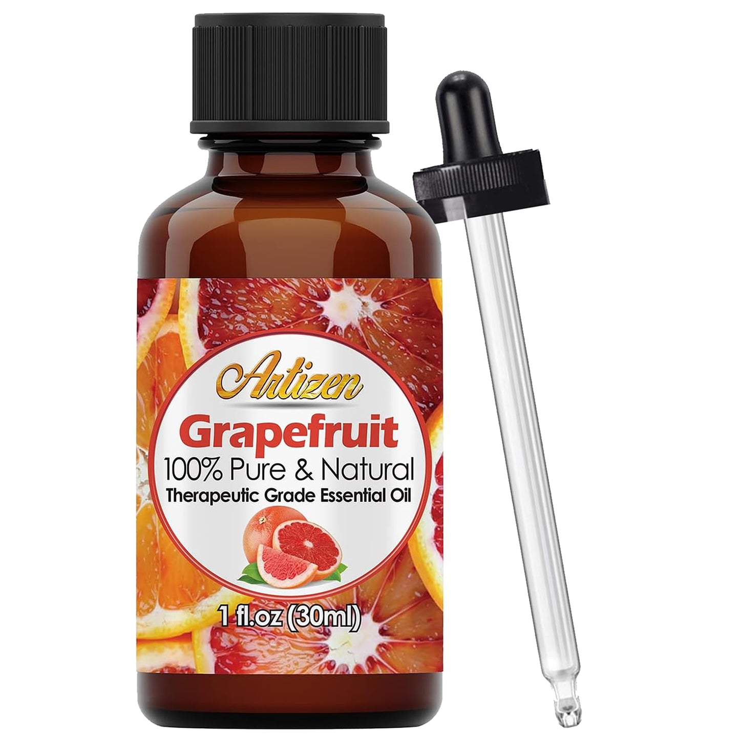 Artizen Grapefruit Essential Oil 30ml (1 fl oz) – Pure & Natural