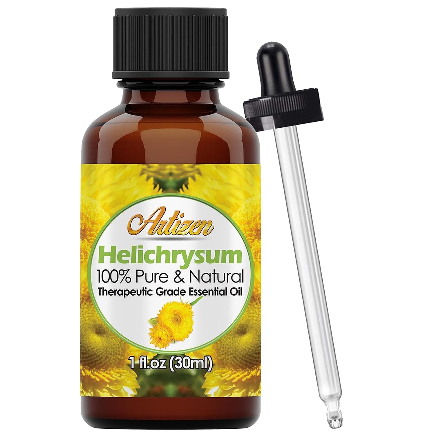 Artizen Helichrysum Essential Oil - 30ml / 1oz - 100% Pure & Natural