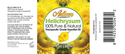 Artizen Helichrysum Essential Oil - 30ml / 1oz - 100% Pure & Natural