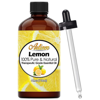 Artizen Lemon Essential Oil 4oz - 100% Pure & Natural | Lemon Essential Oil