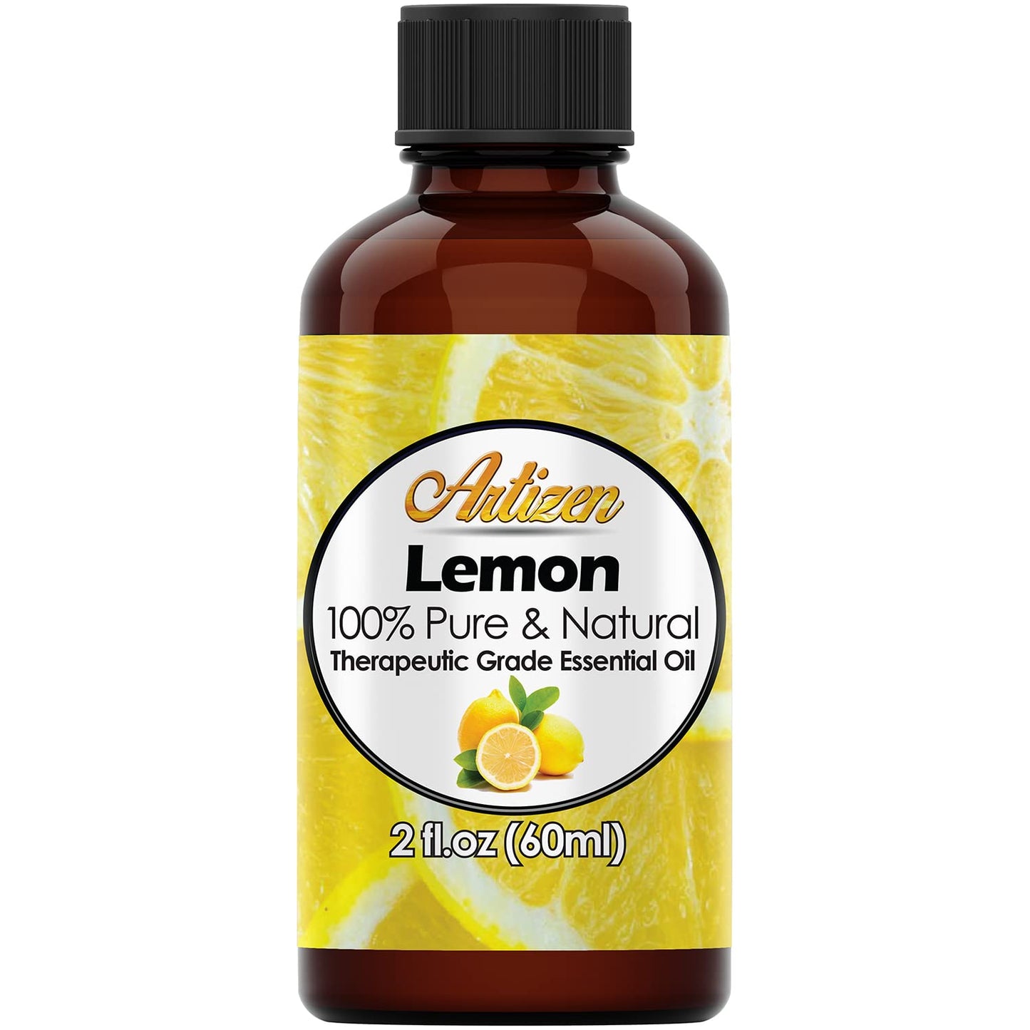 Artizen Lemon Essential Oil - 2oz | 100% Pure Lemon Oil by Artizen