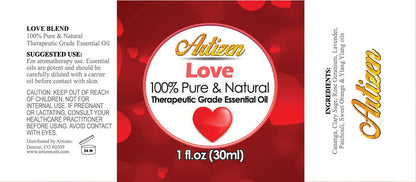 Artizen Love Blend Essential Oil - 1oz Therapeutic Grade | Pure, Natural & Undiluted