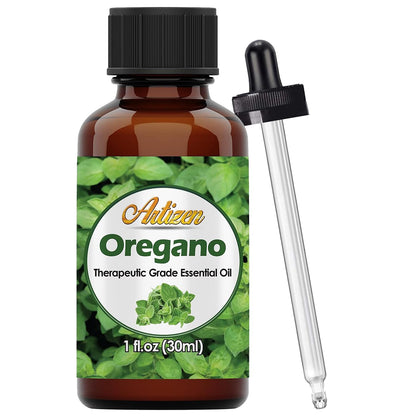 Artizen Oregano Essential Oil 30ml (1 Fl Oz) – Pure, Undiluted, High-Concentration