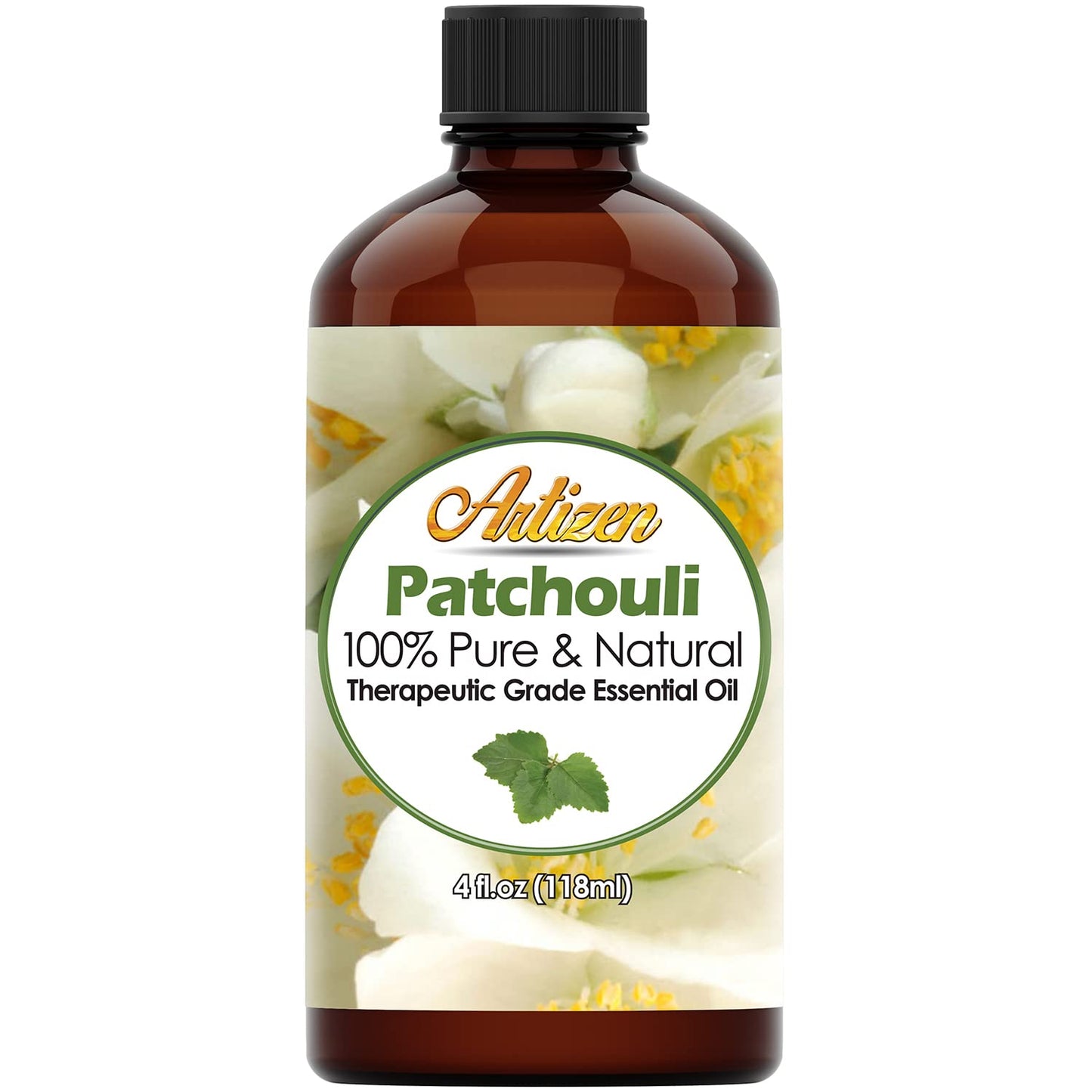 Artizen Patchouli Essential Oil 4oz - 100% Pure & Natural