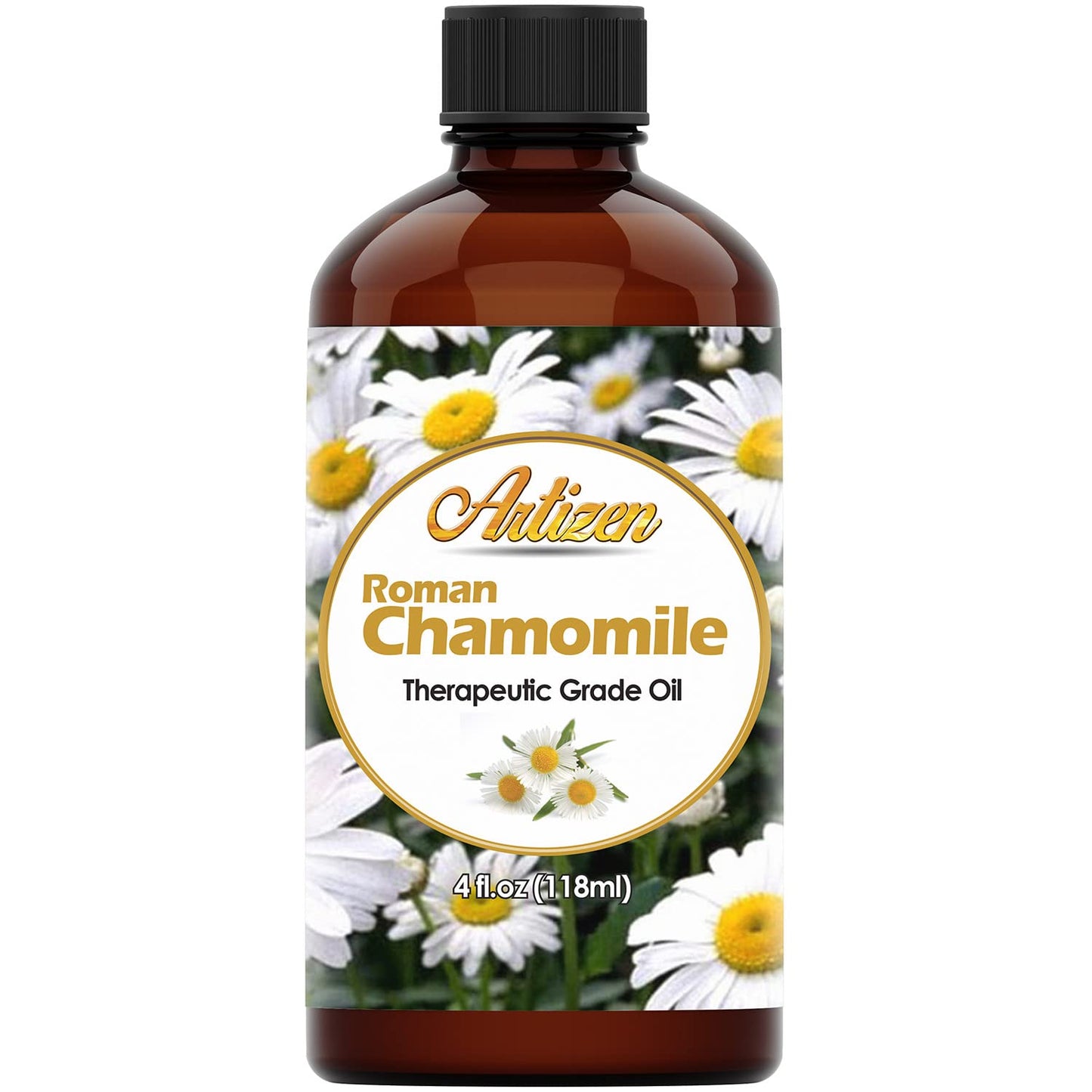 Artizen Roman Chamomile Essential Oil 4oz — Pure, Undiluted