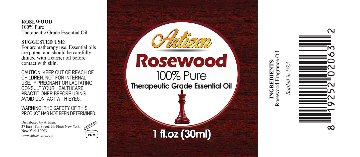 Artizen 30ml Oils - Rosewood Essential Oil - 1 Fluid Ounce
