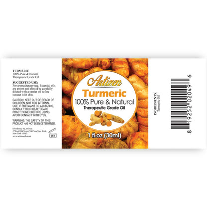 Artizen Turmeric Essential Oil - 30ml (1 fl oz) - Pure & Natural