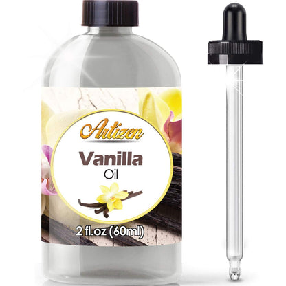 Artizen Vanilla Essential Oil - 2oz, 100% Pure & Undiluted (Therapeutic Grade)