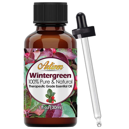 Artizen Wintergreen Essential Oil 30ml (1 fl oz) - 100% Pure & Natural