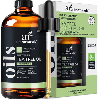 Tea Tree Essential Oil 4 oz | ArtNaturals – 100% Pure Therapeutic Grade Melaleuca