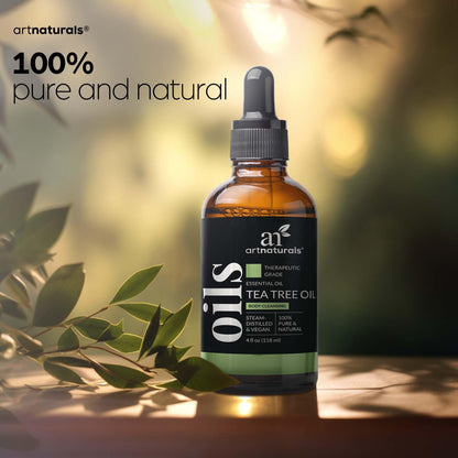Tea Tree Essential Oil 4 oz | ArtNaturals – 100% Pure Therapeutic Grade Melaleuca