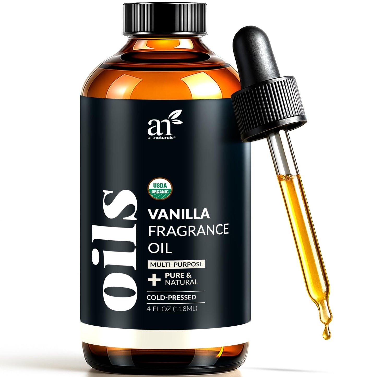 artnaturals Vanilla Essential Oil - 4 oz / 118 ml | 100% Pure & Undiluted