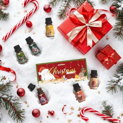 ARVIDSSON Christmas Fragrance Oil Set – Winter Diffuser & Candle Making Oils