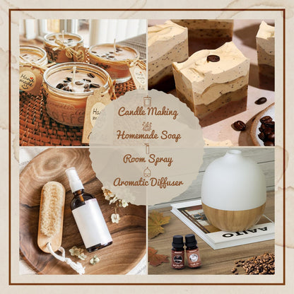 ARVIDSSON Coffee Fragrance Oils Set – Premium Diffuser Essential Oils
