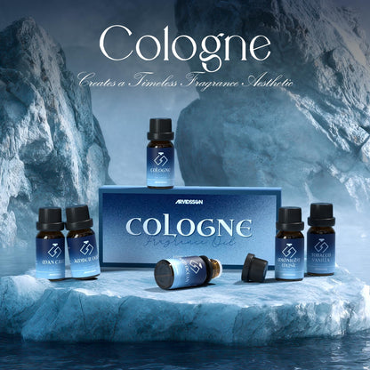 ARVIDSSON Cologne Fragrance Oils Set – Diffuser Oils for Candles & Soap