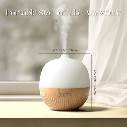 ARVIDSSON 2 Pack Essential Oil Diffuser – 100ml Ultrasonic Diffuser with Mood Light