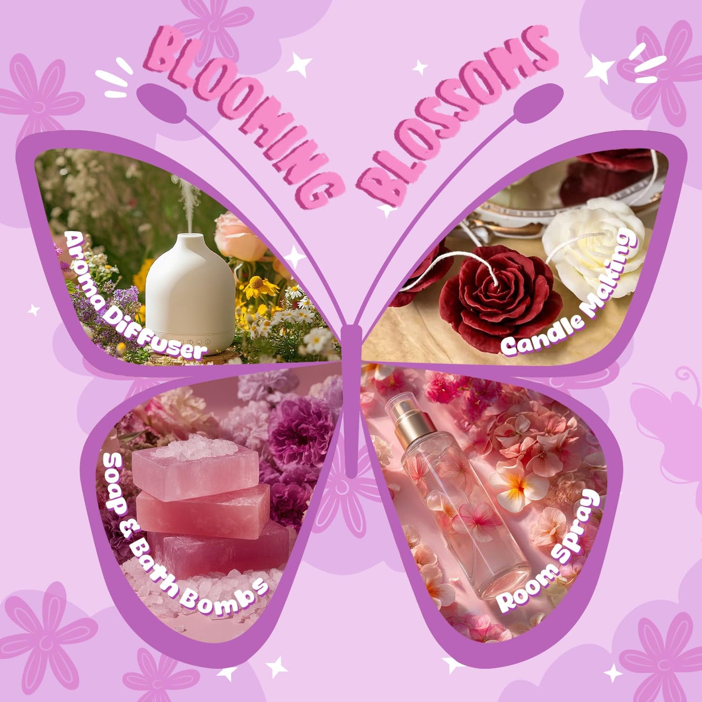 ARVIDSSON Floral Essential Oils – Lavender, Jasmine, Rose & More