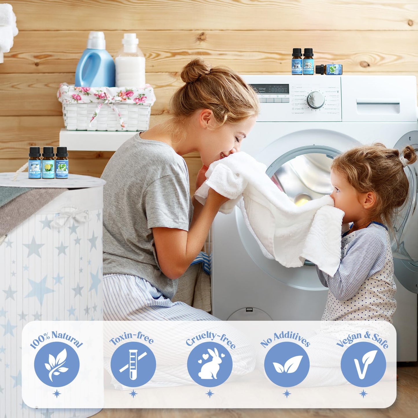 Laundry Collection Essential Oil Set | ARVIDSSON Natural Clean Fragrance