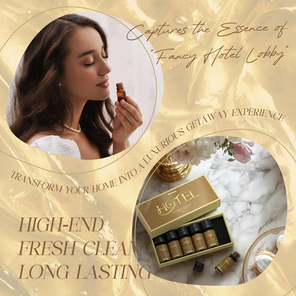 ARVIDSSON Hotel Diffuser Oils Gift Set – 7 Luxury Hotel-Inspired Fragrances