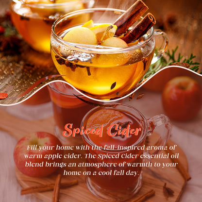 ARVIDSSON Spiced Cider Fragrance Oil 4 Fl Oz | Natural Autumn Aromas
