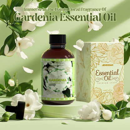 ARVIDSSON Gardenia Essential Oil 4 oz (120 ml) – Pure & Natural