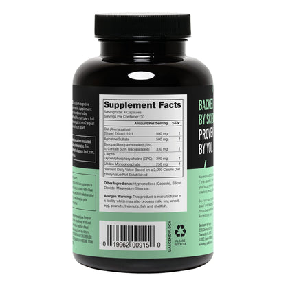 LEGION Ascend Nootropic | All-Natural Brain Support + Alpha-GPC