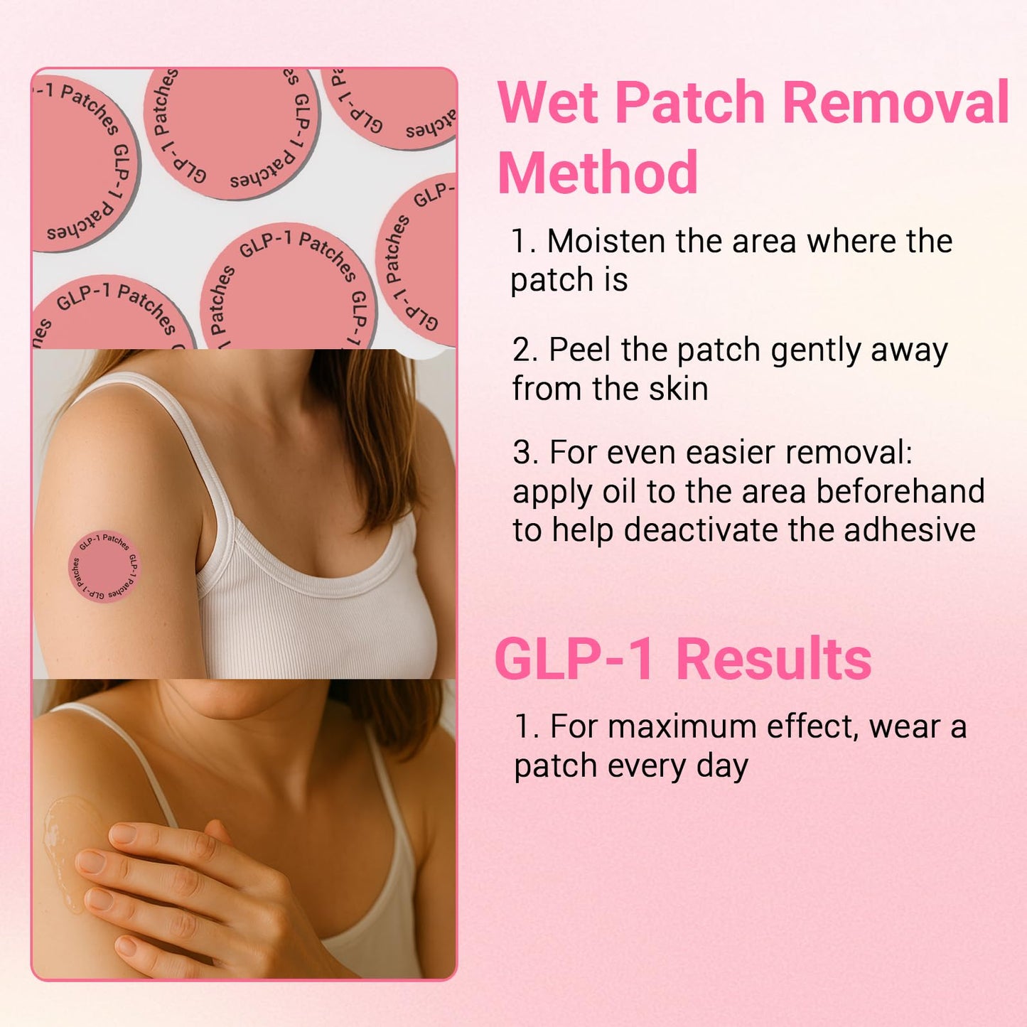 ASDF Cutra GLP-1 Patches for Women and Men – Berberine, L-Glutamine & Cinnamon | 30 Patches