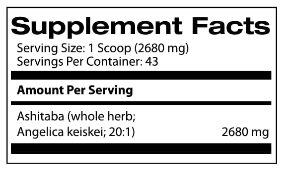 Samsara Herbs Ashitaba Extract Powder 20:1 Concentrated (4oz/114g) – Non-GMO